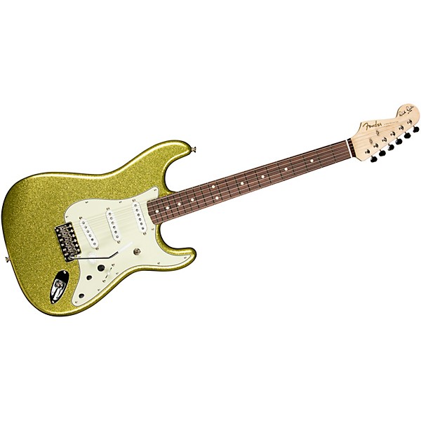 Fender Custom Shop Dick Dale Signature Stratocaster NOS Electric Guitar Chartreuse Sparkle