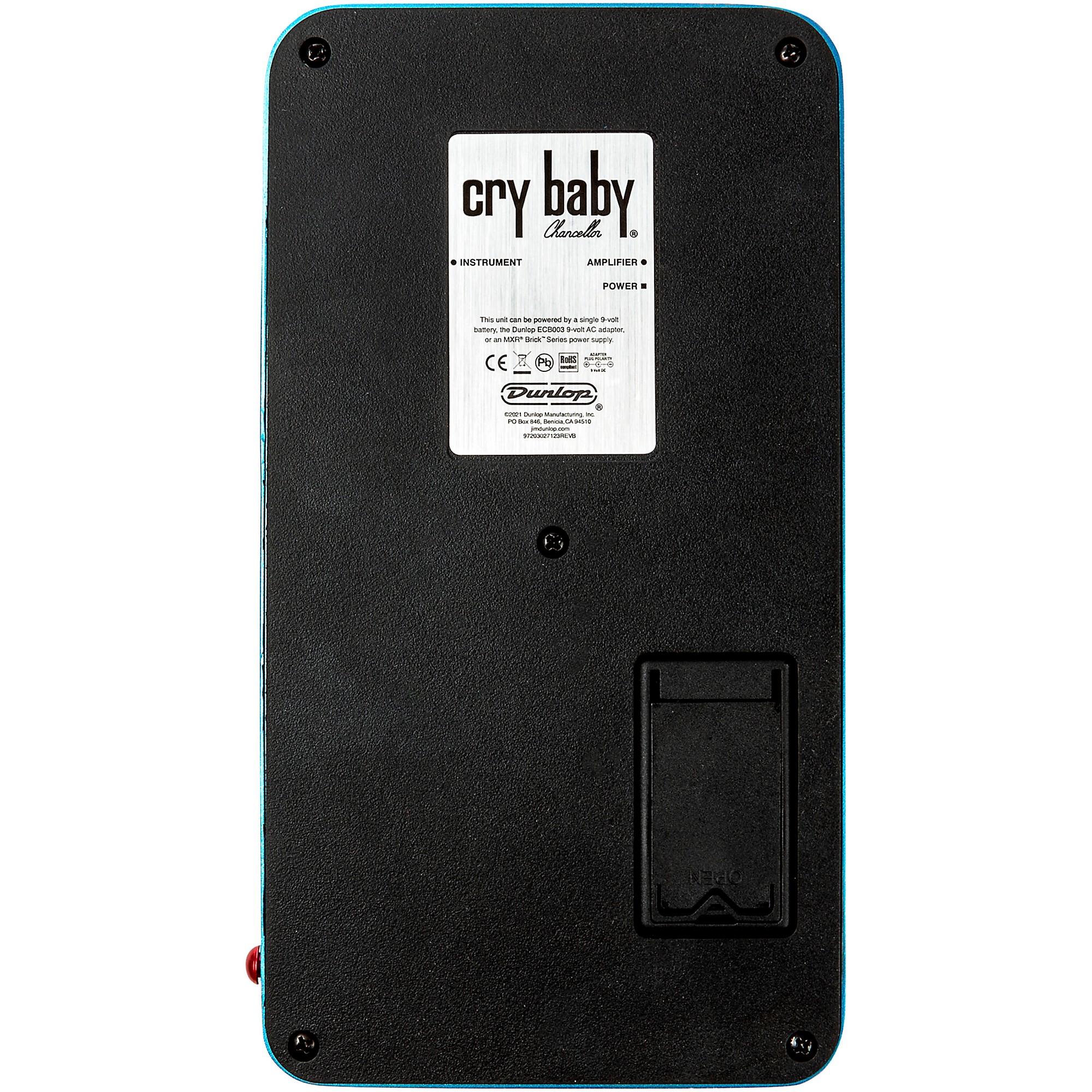 Dunlop JCT95 Justin Chancellor Cry Baby Wah Effects Pedal