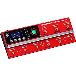 BOSS RC-600 Loop Station Effects Pedal Red