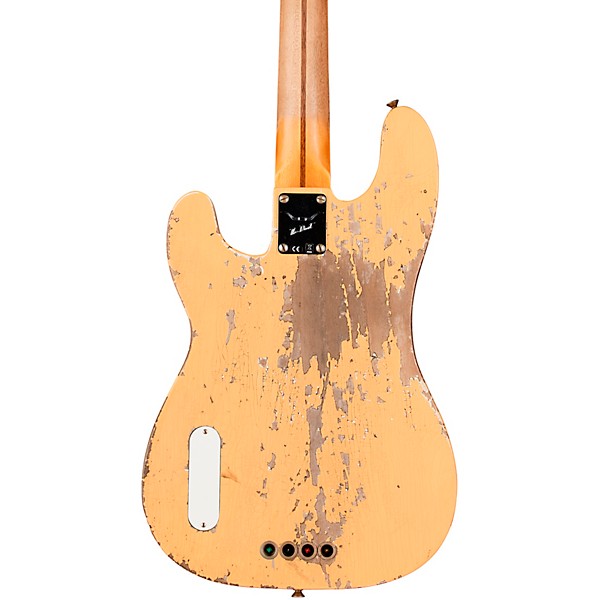 Fender Custom Shop Dusty Hill Signature Heavy Relic Precision Bass Nocaster Blonde