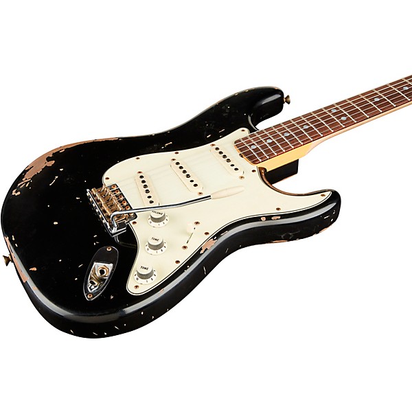 Fender Custom Shop Michael Landau Signature 1968 Stratocaster Relic Electric Guitar Black