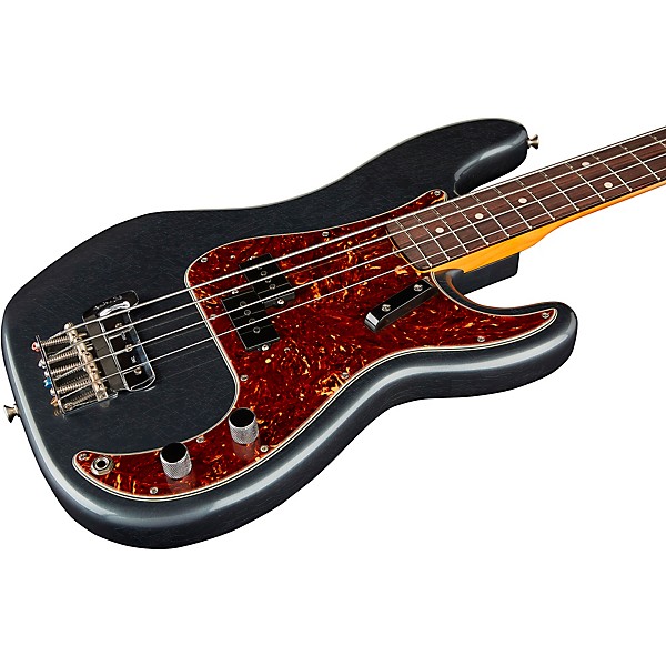 Fender Custom Shop Sean Hurley Signature 1961 Closet Classic Precision Bass Guitar Aged Charcoal Frost