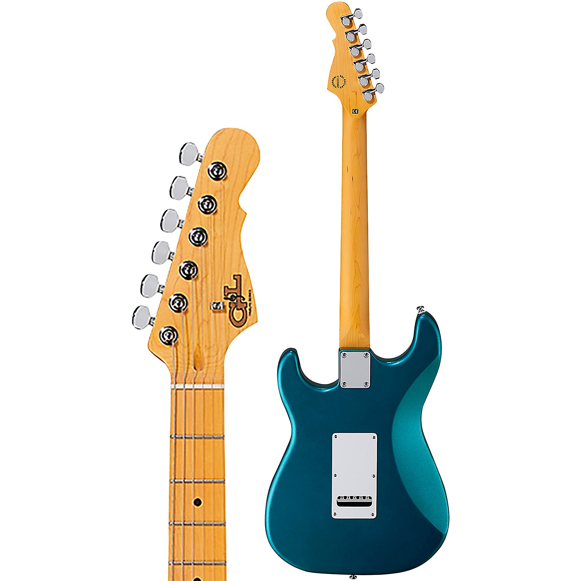 ギター G&L Tribute Series Emerald Blue llic G&L Tribute Comanche Electric Guitar - Emerald Blue | Sweetwater