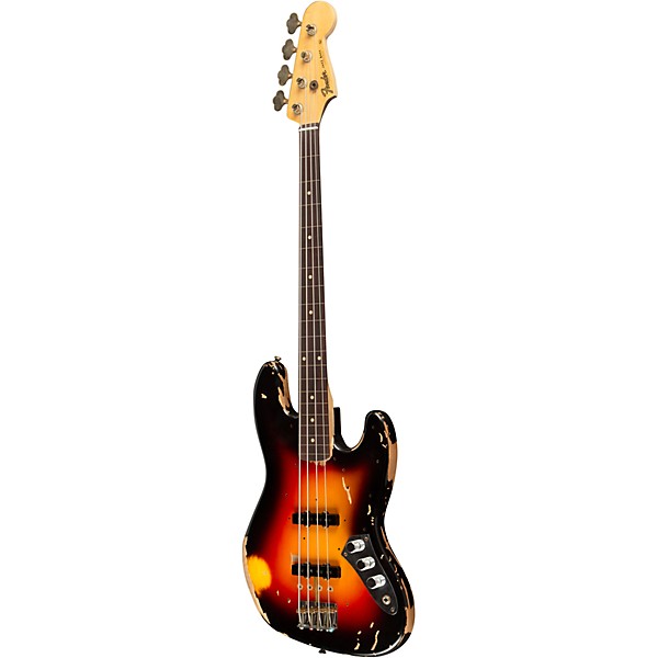 Fender Custom Shop Jaco Pastorius Tribute Relic Jazz Bass 3-Color Sunburst