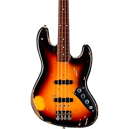 Fender Custom Shop Jaco Pastorius Tribute Relic Jazz Bass 3-Color Sunburst