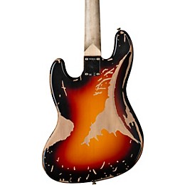 Fender Custom Shop Jaco Pastorius Tribute Relic Jazz Bass 3-Color Sunburst