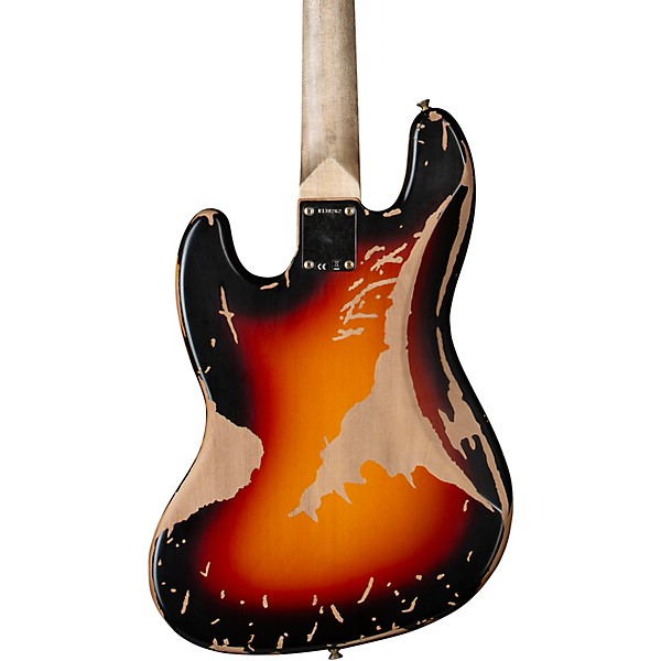 Fender Custom Shop Jaco Pastorius Tribute Relic Jazz Bass 3-Color Sunburst