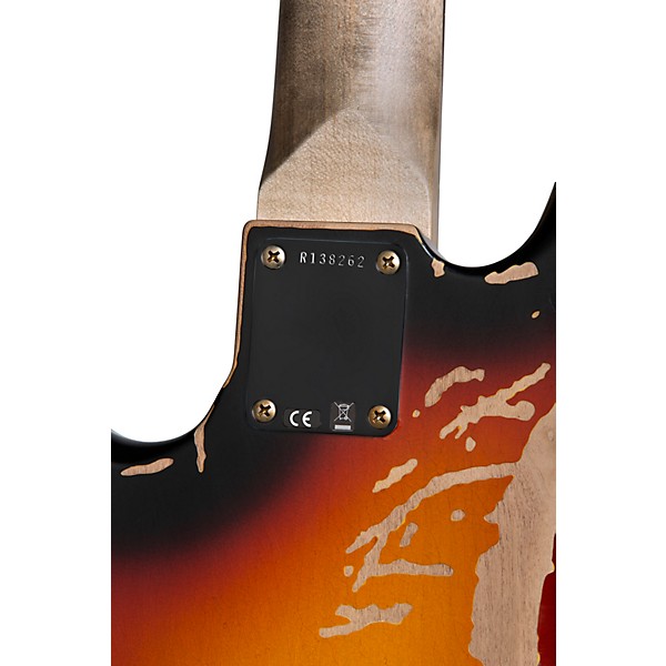 Fender Custom Shop Jaco Pastorius Tribute Relic Jazz Bass 3-Color Sunburst