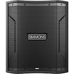 Simmons DA2110 Drum Amp and DA12S Subwoofer Bundle With Speaker Stands & Cables