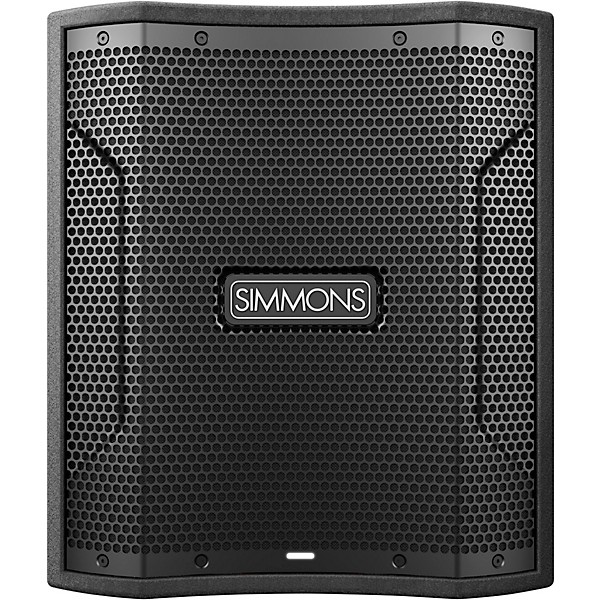 Simmons DA2110 Drum Amp and DA12S Subwoofer Bundle With Speaker Stands & Cables