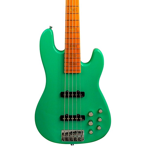 Markbass GV5 Gloxy Val MP 5-String Electric Bass Surf Green