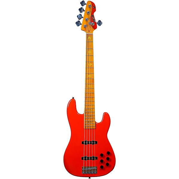Markbass GV5 Gloxy Val MP 5-String Electric Bass Fiesta Red