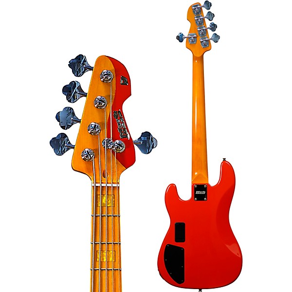 Markbass GV5 Gloxy Val MP 5-String Electric Bass Fiesta Red