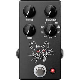 JHS Pedals PackRat Distortion/Fuzz Effects Pedal Black