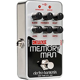 Electro-Harmonix Nano Deluxe Memory Man Analog Delay Effects Pedal Silver