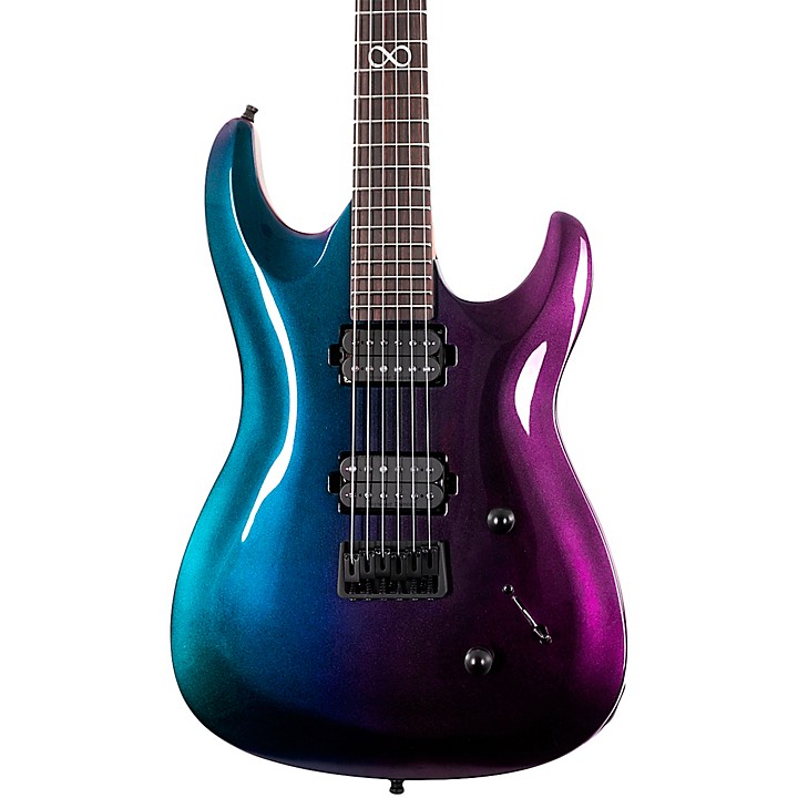 Chapman ML1 Pro Modern Electric Guitar Morpheus Purple Flip Gloss