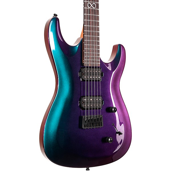 Chapman ML1 Pro Modern Electric Guitar Morpheus Purple Flip Gloss