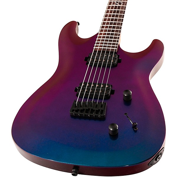 Chapman ML1 Baritone Pro Modern Electric Guitar Morpheus Purple Flip Gloss