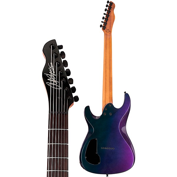 Chapman ML17 Pro Modern Electric Guitar Morpheus Purple Flip Gloss