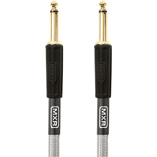 MXR Pro Series Straight to Straight Woven Instrument Cable 24 ft. Black