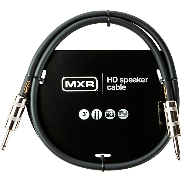 MXR Heavy Duty 14-Gauge 1/4" to 1/4" Speaker Cable 3 ft.