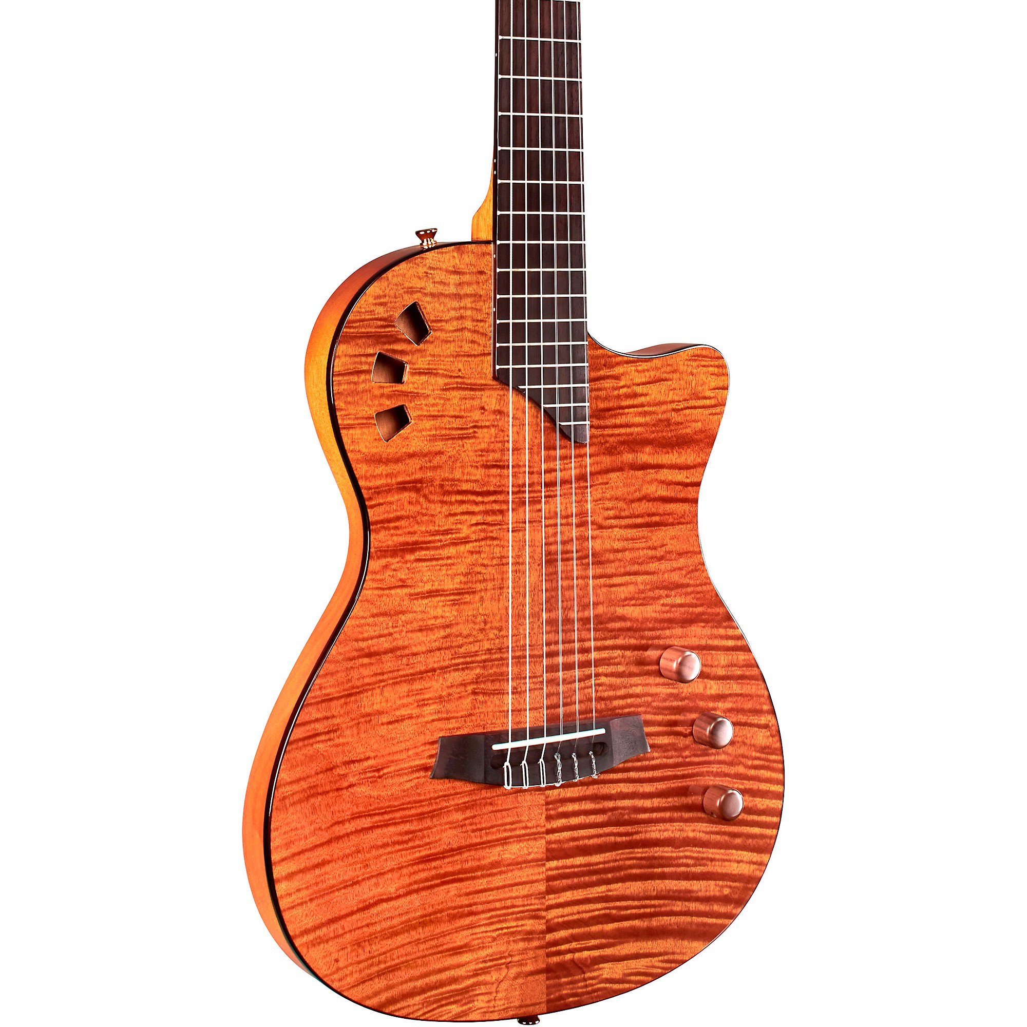 Cordoba Stage Nylon-String Electric Guitar Natural Amber | Guitar