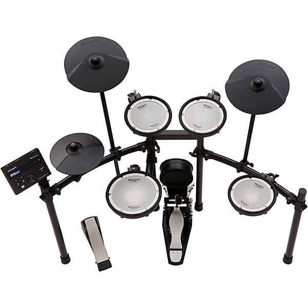 Roland TD-07KV V-Drums Electronic Drum Set With Simmons DA2108 Drum Set Monitor