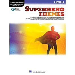 Hal Leonard Superhero Themes Instrumental Play-Along for Horn (Book with Online Audio)