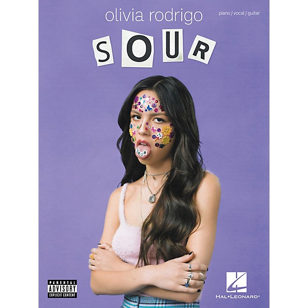 Hal Leonard Olivia Rodrigo - Sour Piano/Vocal/Guitar Songbook