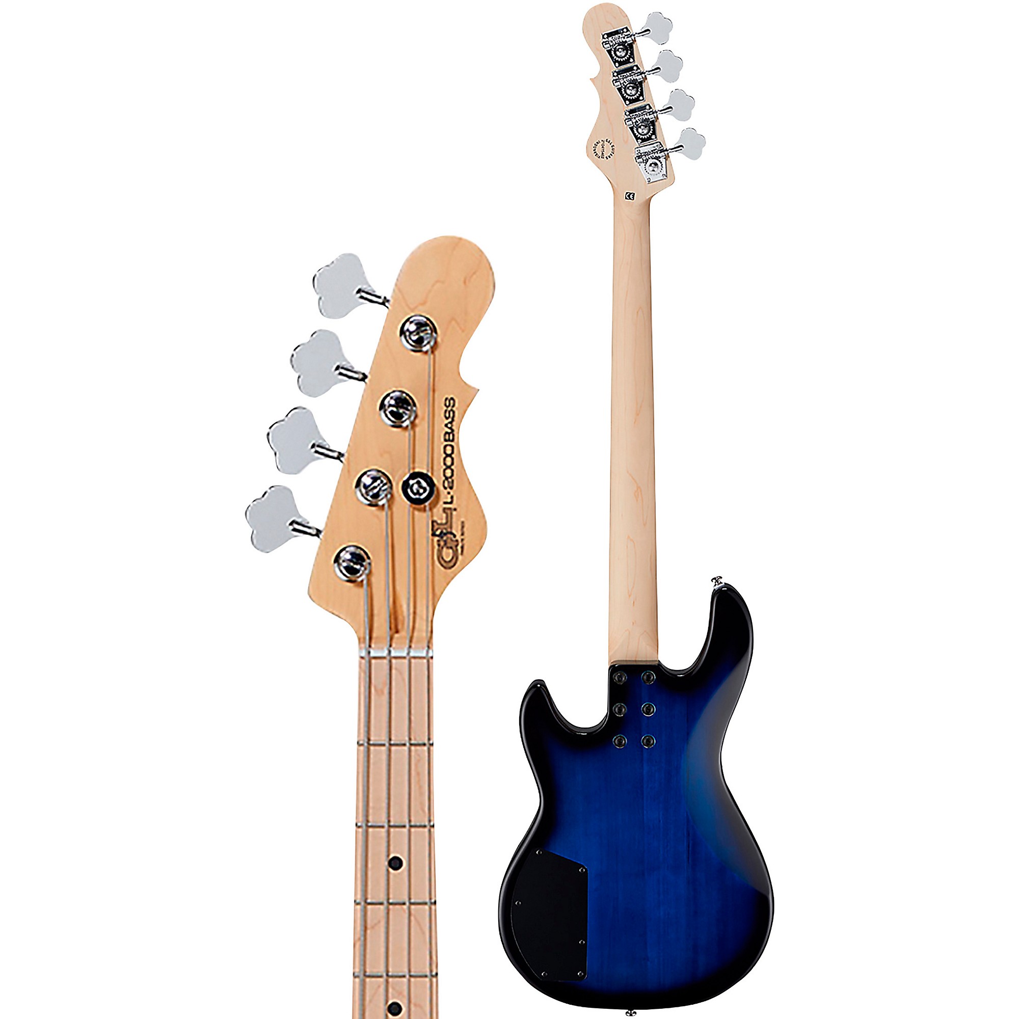 G&L Tribute L-2000 Bass Guitar Blue Burst | Guitar Center