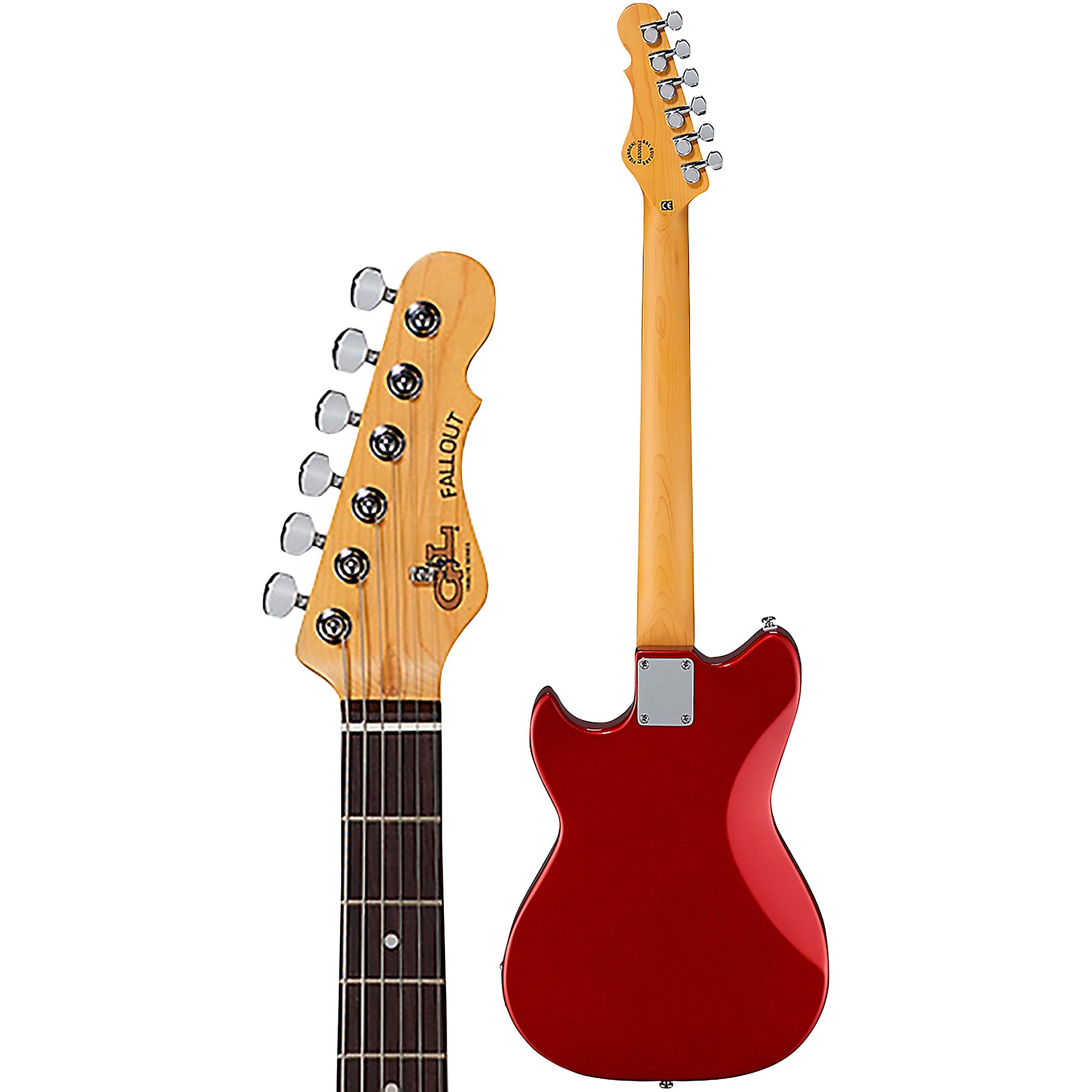 G&L Tribute Fallout Electric Guitar Candy Apple Red | Guitar Center