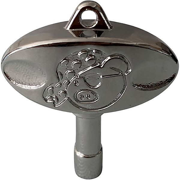 DrumKeyShop Pork Pie Drum Company Signature Drum Key - Chrome