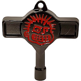 DrumKeyShop Yuri Ruley Signature Drum Key - Black Nickel Red