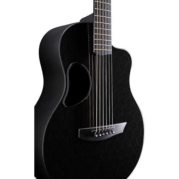 McPherson Carbon Touring Acoustic-Electric, Satin Pearl Hardware With Bag Honeycomb Top