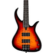 Manson Guitars E-Bass John Paul Jones Signature Electric Bass Guitar Gloss Vintage Sunburst Quilted Maple Top for sale