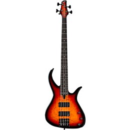 Manson Guitars E-Bass John Paul Jones Signature Electric Bass Guitar Gloss Vintage Sunburst Quilted Maple Top