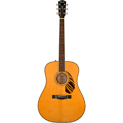 Fender Paramount Pd-220E Dreadnought Acoustic-Electric Guitar Natural for sale