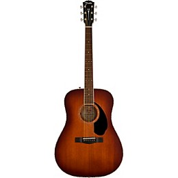 Fender Paramount PD-220E Dreadnought Acoustic-Electric Guitar Aged Cognac Burst