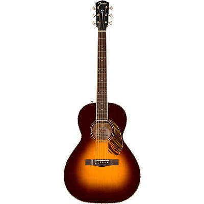 Fender Paramount Ps-220E Parlor Acoustic-Electric Guitar 3-Color Vintage Sunburst for sale