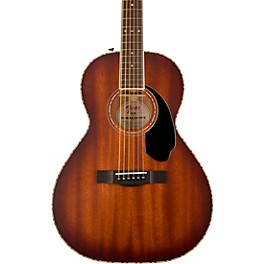 Fender Paramount PS-220E Parlor Acoustic-Electr... Fender Paramount PS-220E Parlor Acoustic-Electric Guitar Aged Cognac Burst