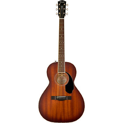 Fender Paramount Ps-220E Parlor Acoustic-Electric Guitar Aged Cognac Burst for sale