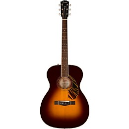 Fender Paramount PO-220E Orchestra Acoustic-Electric Guitar 3-Color Vintage Sunburst