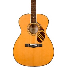 Fender Paramount PO-220E Orchestra Acoustic-Electric Guitar Natural