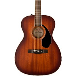 Fender Paramount PO-220E Orchestra Acoustic-... Fender Paramount PO-220E Orchestra Acoustic-Electric Guitar Aged Cognac Burst