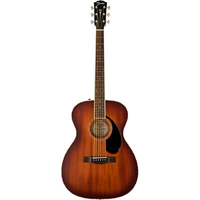 Fender Paramount Po-220E Orchestra Acoustic-Electric Guitar Aged Cognac Burst for sale