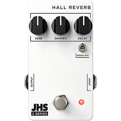 Jhs Pedals Hall Reverb Effects Pedal White for sale