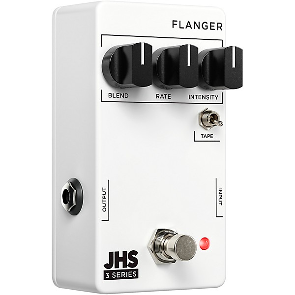 JHS Pedals Flanger Effects Pedal White