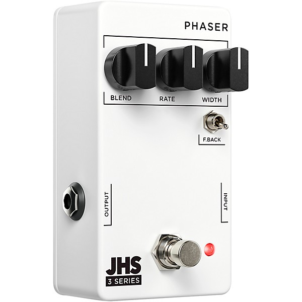 JHS Pedals Phaser Effects Pedal White