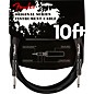 Fender Original Series Limited-Edition Straight to Straight Instrument Cable 10 ft. Blackout thumbnail