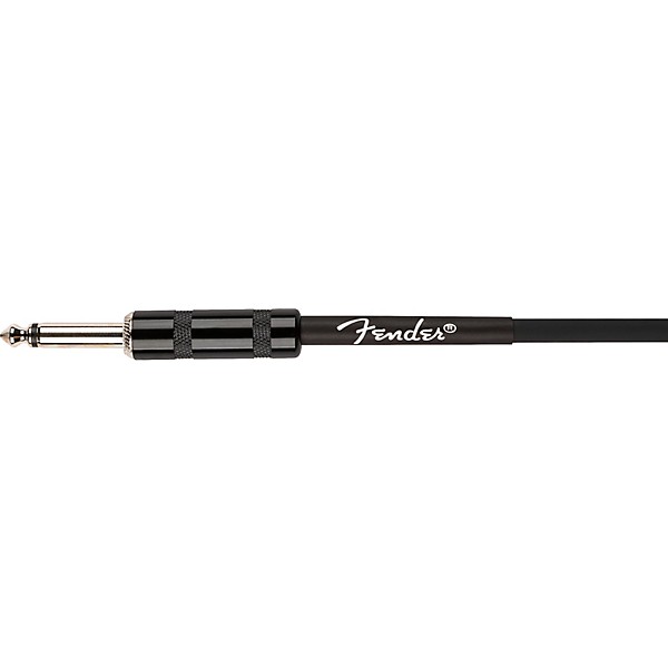 Fender Original Series Limited-Edition Straight to Straight Instrument Cable 10 ft. Blackout